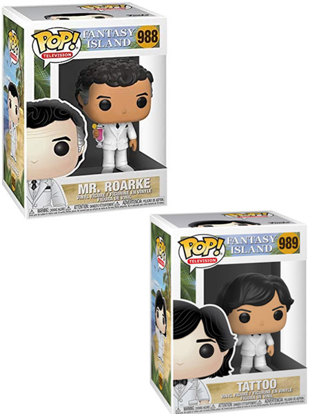 Funko POP Fantasy Island Mr. Roarke and Tattoo Figure Set